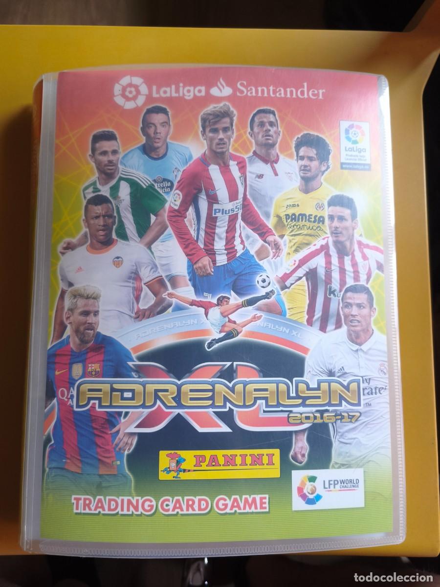 Coleccionismo &aacute;lbumes: adrenalyn 2016 17, contiene 496 cromos, 12 edicion limitada
