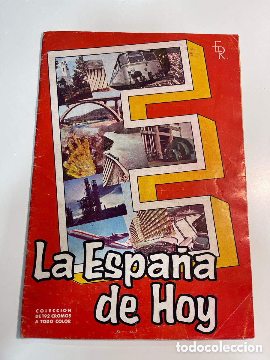 Colecionismo Cadernetas: ALBUM LA ESPA&Ntilde;A DE HOY EDITORIAL ROLLAN vacio 1965