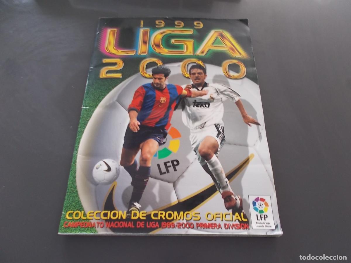 Coleccionismo &aacute;lbumes: ALBUM LIGA ESTE 99-00 CONTIENE 400 CROMOS TOTAL HAY 35 FICHAJES