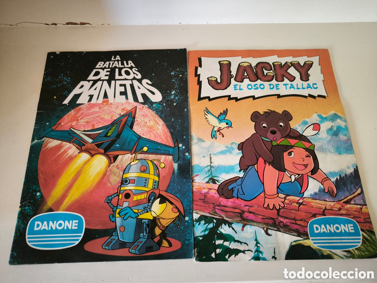 Coleccionismo &aacute;lbumes: La Batalla de los Planetas + Jacky El oso de Tallac