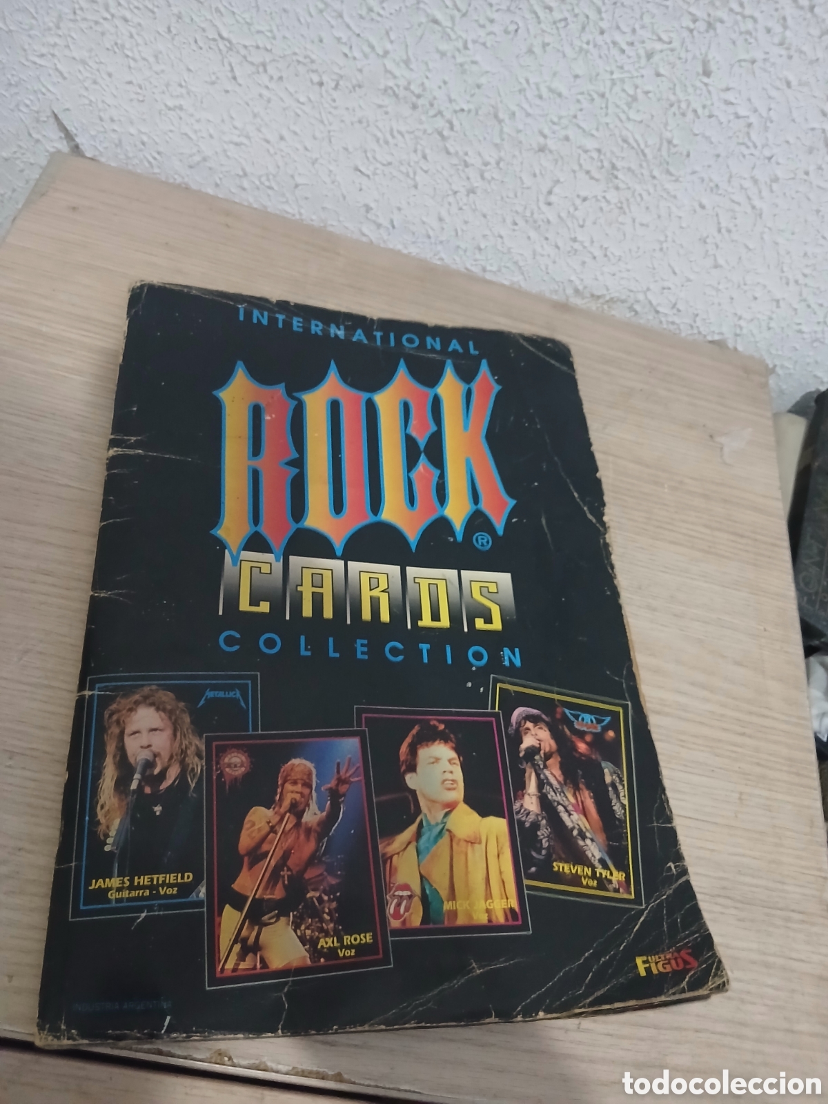 Coleccionismo &aacute;lbumes: ALBUM INTERNATIONAL ROCK CARDS COLLECTION,,VER FOTOS