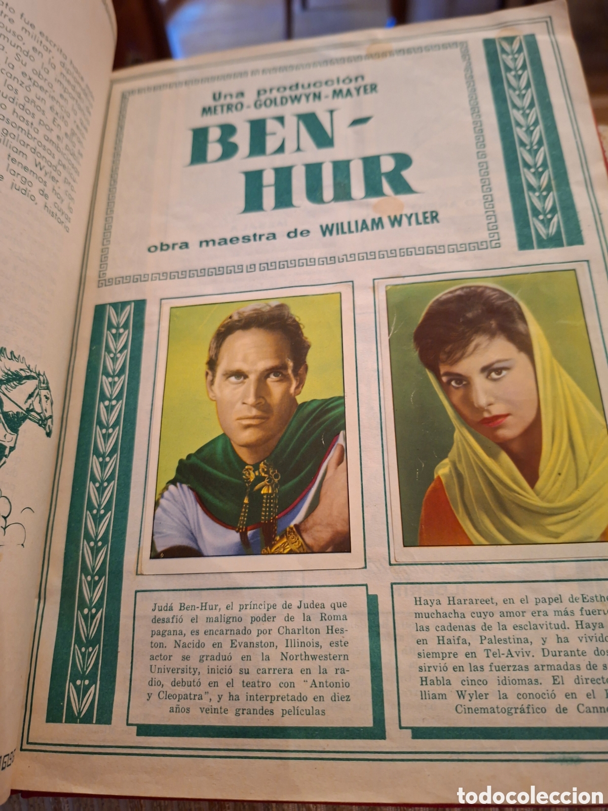 Coleccionismo &aacute;lbumes: ALBUM CROMOS de BEN-HUR, encuadernado - Foto 6