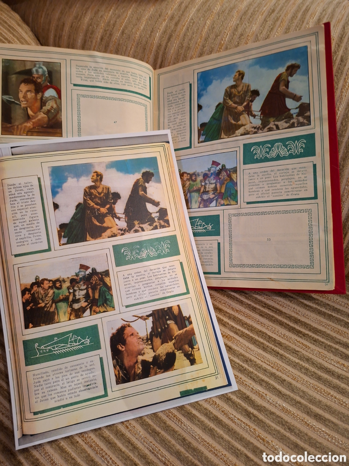 Coleccionismo &aacute;lbumes: ALBUM CROMOS de BEN-HUR, encuadernado - Foto 9