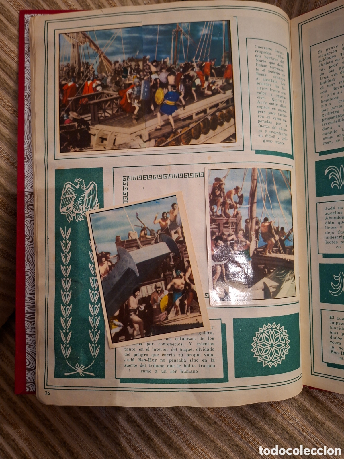 Coleccionismo &aacute;lbumes: ALBUM CROMOS de BEN-HUR, encuadernado - Foto 11