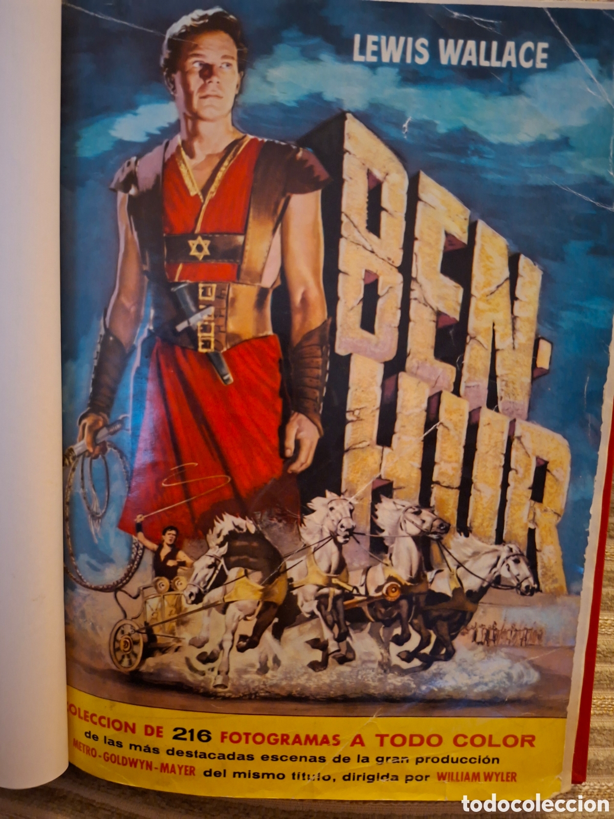 Collectable Incomplete Albums: ALBUM CROMOS de BEN-HUR, encuadernado