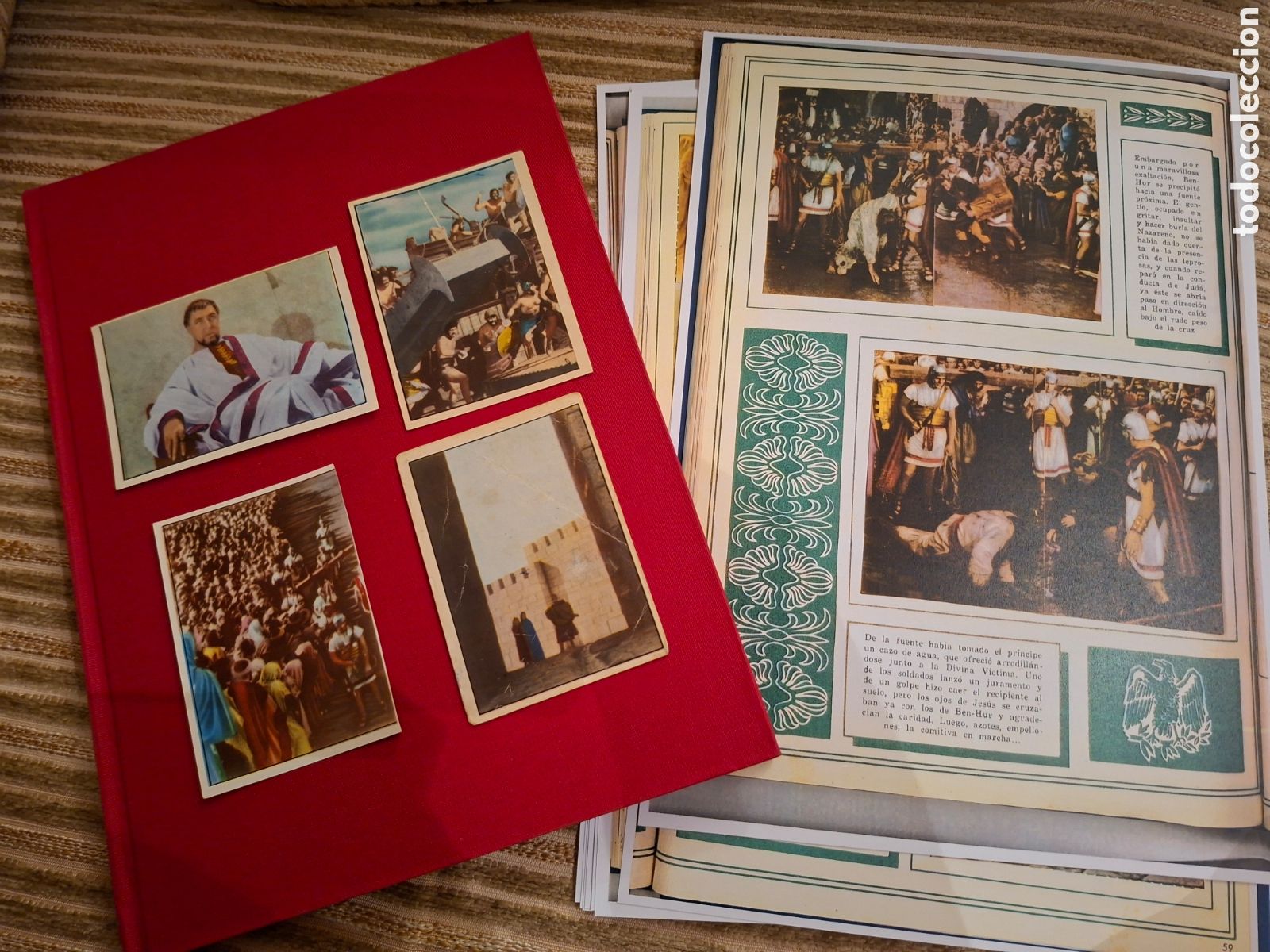 Coleccionismo &aacute;lbumes: ALBUM CROMOS de BEN-HUR, encuadernado - Foto 20