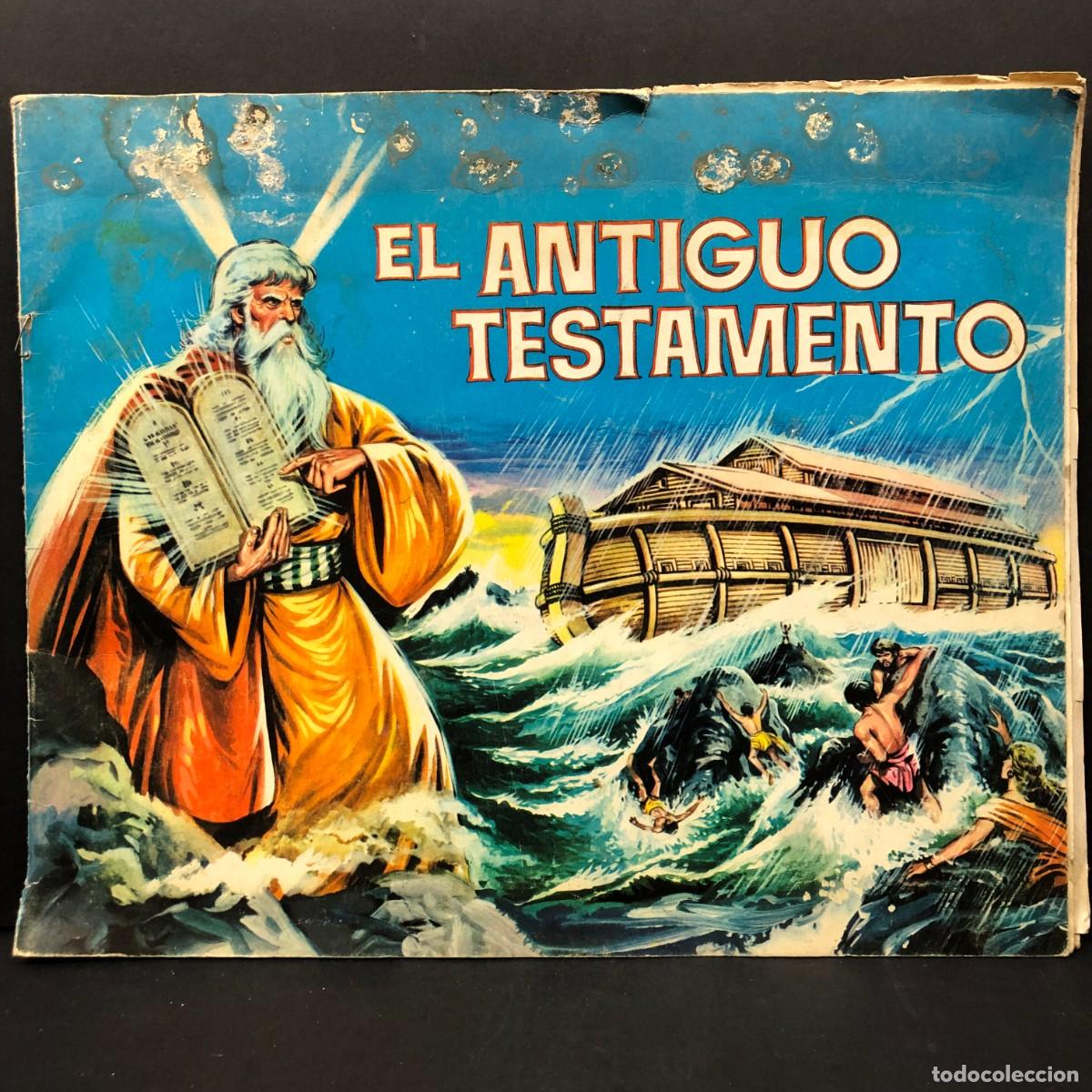 Coleccionismo &aacute;lbumes: EL ANTIGUO TESTAMENTO - ALBUM DE CROMOS EDITORIAL FERMA TOM&Aacute;S PORTO V. GARC&Iacute;A - CASI COMPLETO / 118