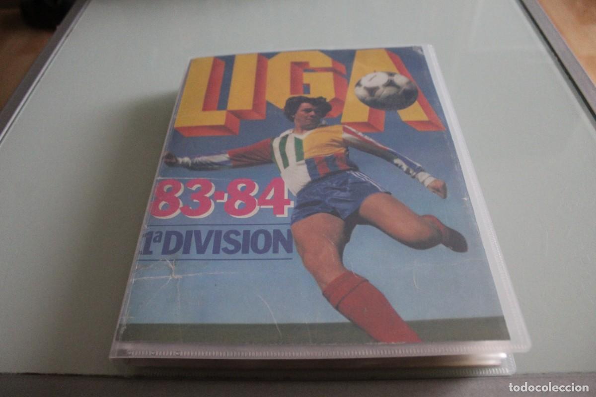Colecionismo Cadernetas: ESTE 83 84 ARCHIVADOR CON 428 CROMOS RECUPERADOS DE &Aacute;LBUM + EXTRAS