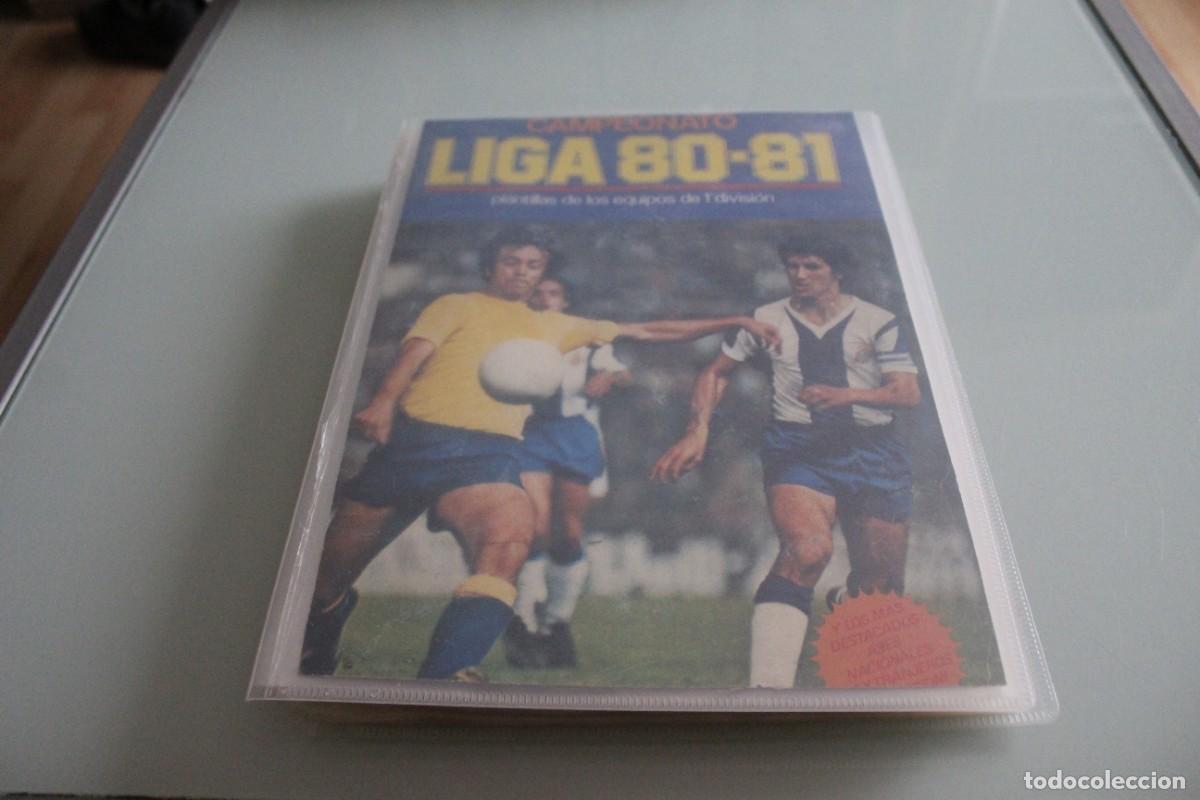 Coleccionismo &aacute;lbumes: ESTE 80 81 ARCHIVADOR CON 395 CROMOS RECUPERADOS DE &Aacute;LBUM + EXTRA