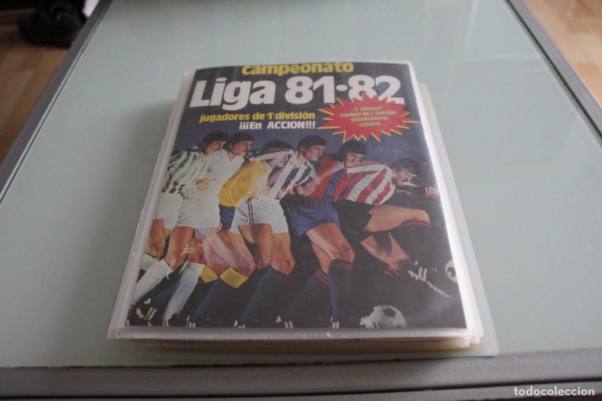 Coleccionismo &aacute;lbumes: ESTE 81 82 ARCHIVADOR CON 394 CROMOS RECUPERADOS DE &Aacute;LBUM + EXTRA