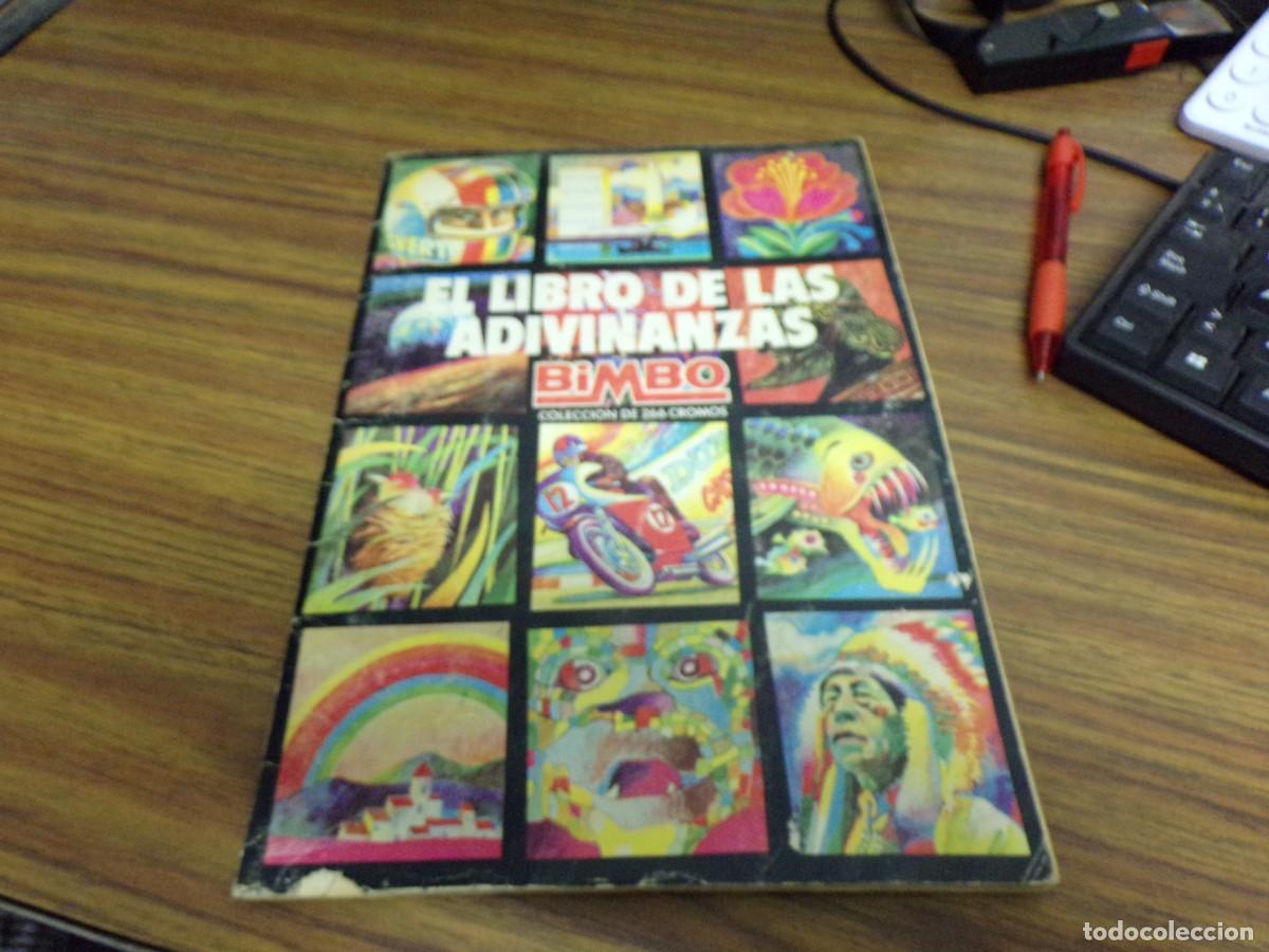 Coleccionismo &aacute;lbumes: album de cromos muy completo el libro de las adivinanzas bimbo