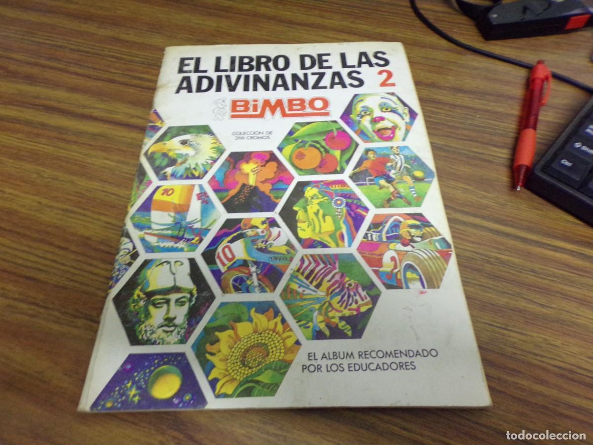 Coleccionismo &aacute;lbumes: album cromos casi completo el libro de las adivinanzas 2 bimbo buen estado
