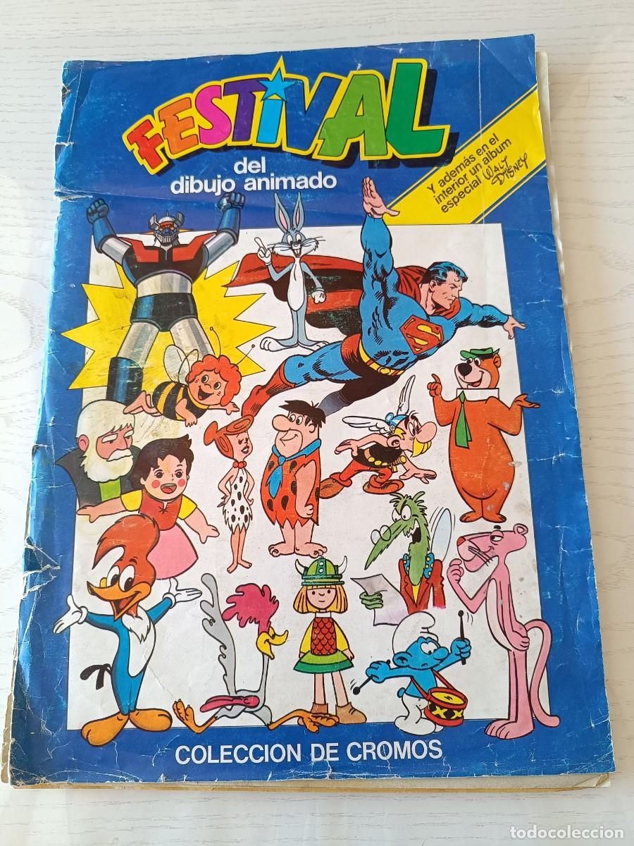 Coleccionismo &aacute;lbumes: FESTIVAL DEL DIBUJO ANIMADO - ALBUM DE CROMOS - VER FOTOS