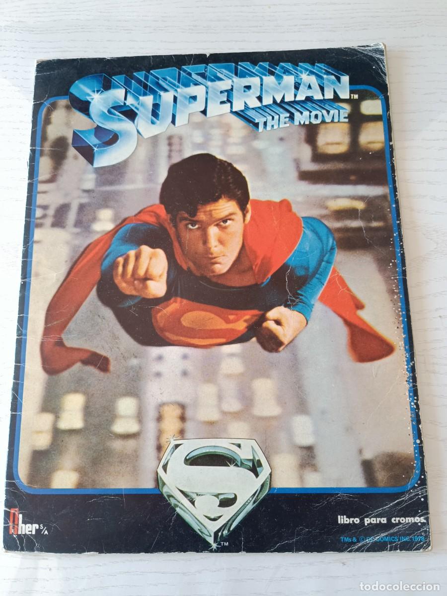Coleccionismo &aacute;lbumes: ALBUM DE CROMOS SUPERMAN DE FHER - VER FOTOS