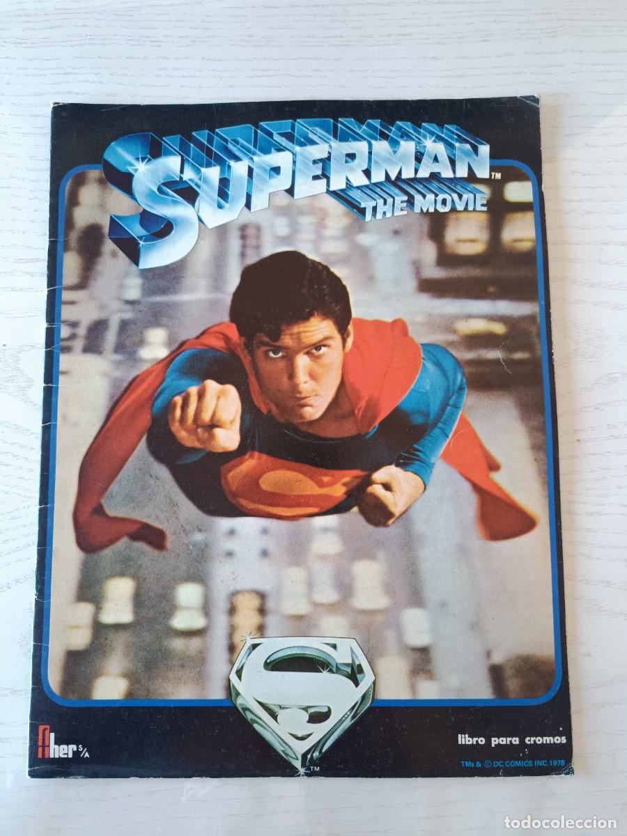 Coleccionismo &aacute;lbumes: ALBUM DE CROMOS SUPERMAN DE FHER - VER FOTOS