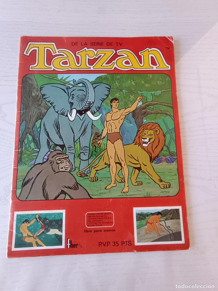 Coleccionismo &aacute;lbumes: ALBUM DE CROMOS TARZAN FHER - VER FOTOS