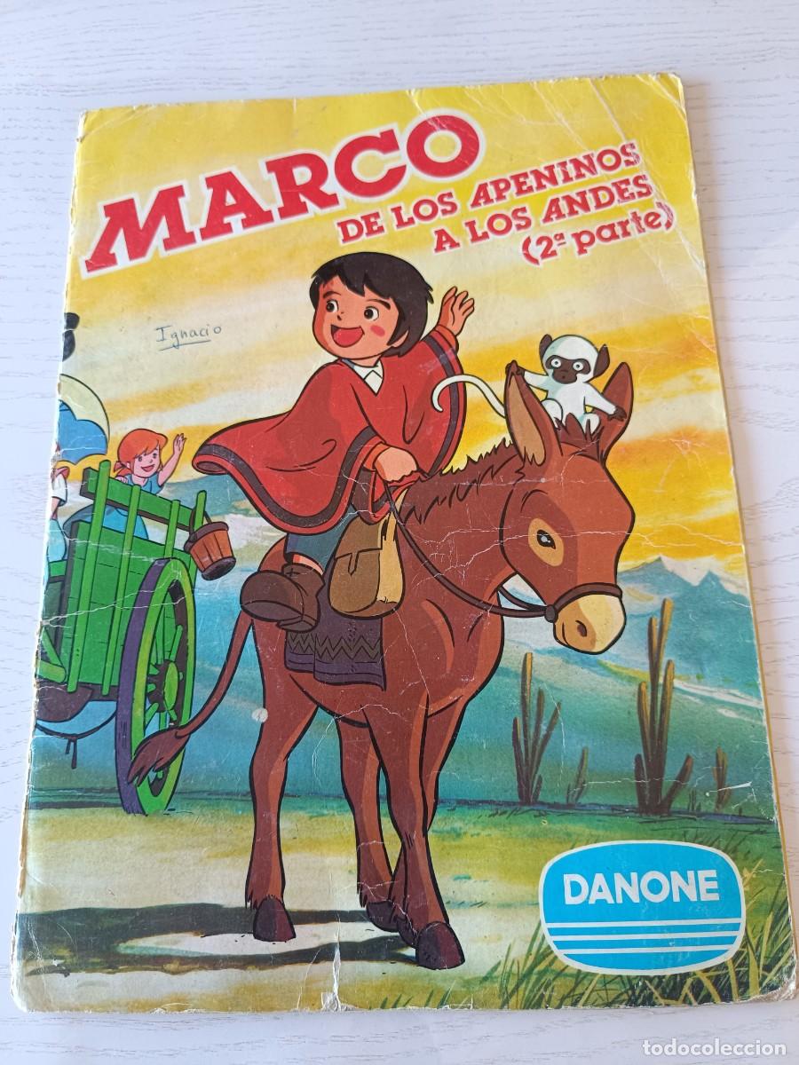Coleccionismo &aacute;lbumes: ALBUM DE CROMOS MARCO DANONE - VER FOTOS