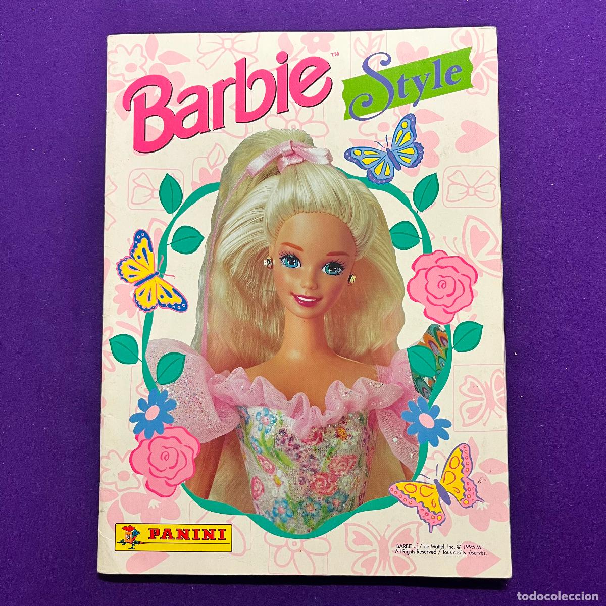 Collectable Incomplete Albums: ALBUM DE CROMOS. BARBIE STYLE. PANINI. 1995. INCOMPLETO.