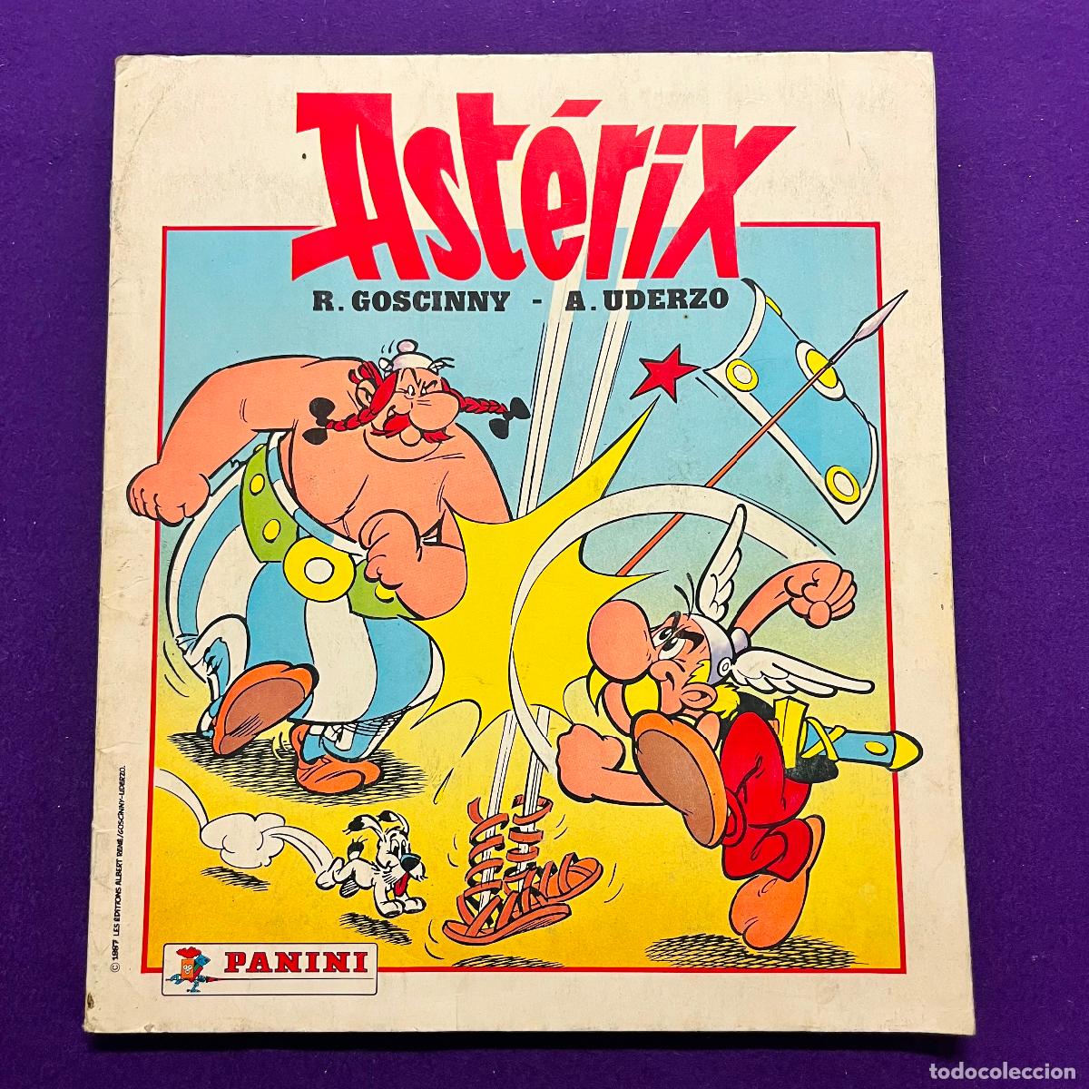 Collezionismo Album: ALBUM DE CROMOS. ASTERIX. PANINI. 1987. INCOMPLETO.