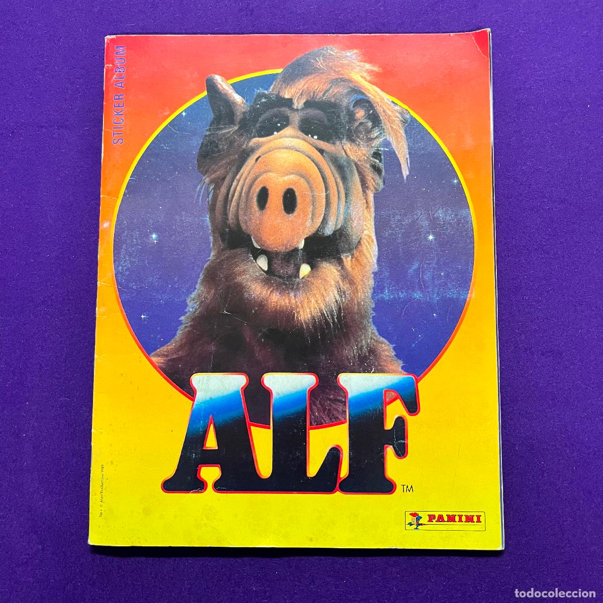 Colecionismo Cadernetas: ALBUM DE CROMOS. ALF. PANINI. 1989. INCOMPLETO.