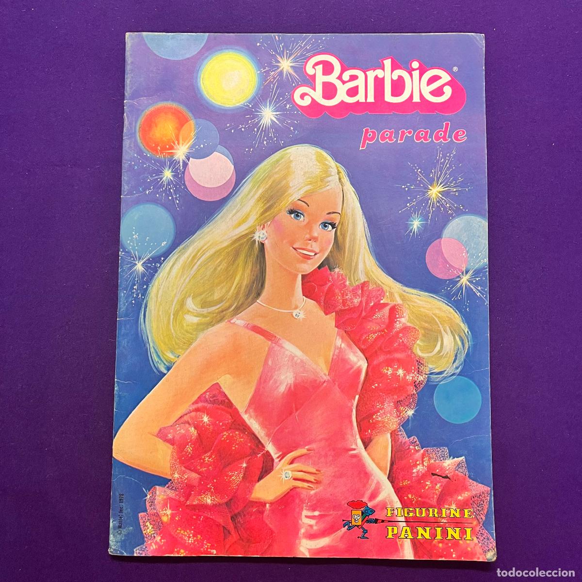 Coleccionismo &aacute;lbumes: ALBUM DE CROMOS. BARBIE PARADE. 1982. PANINI. INCOMPLETO.