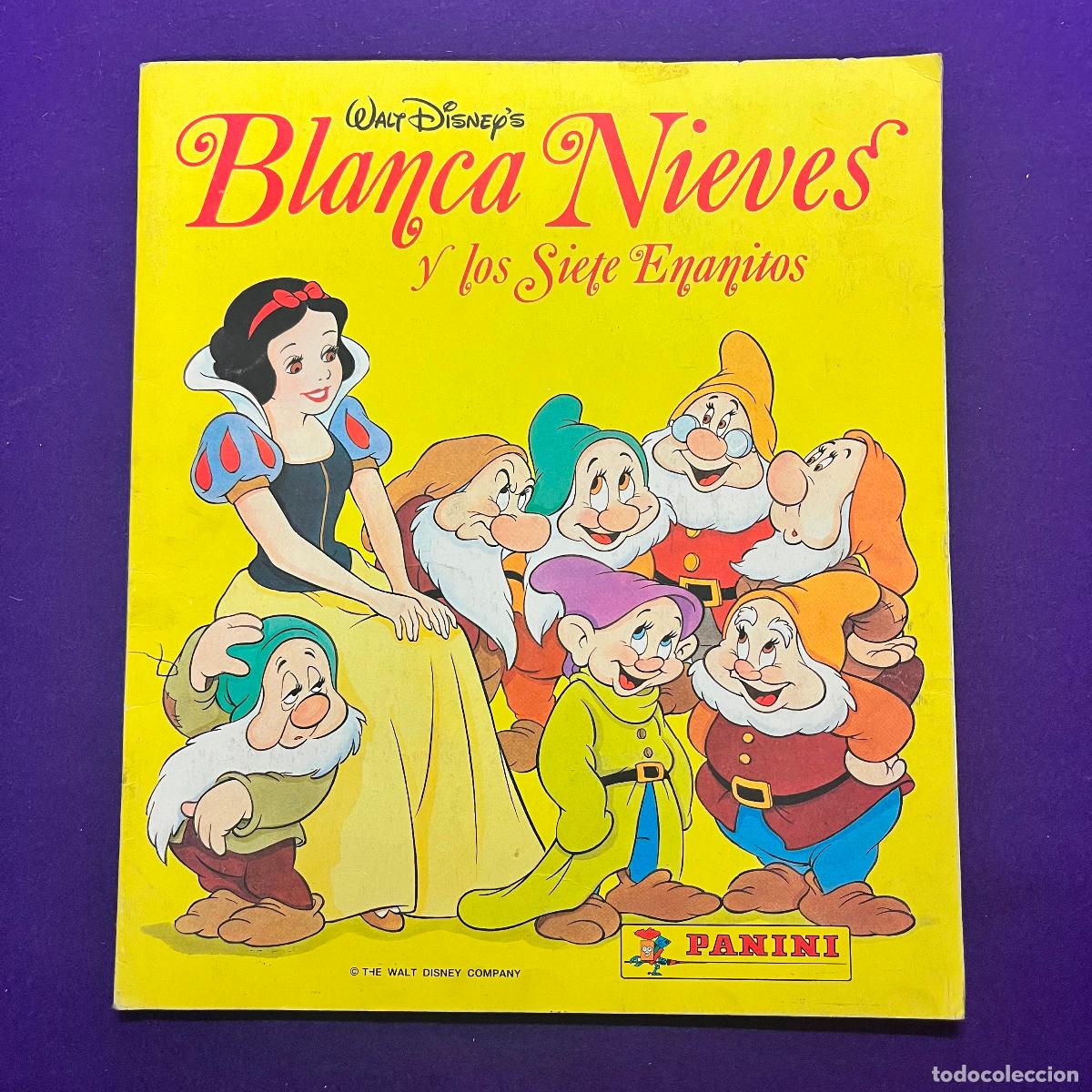 Sammeln Sammelalben: ALBUM DE CROMOS. BLANCA NIEVES Y LOS SIETE ENANITOS. DISNEY. PANINI. INCOMPLETO.