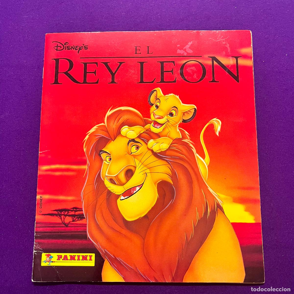 Collezionismo Album: ALBUM DE CROMOS. EL REY LEON. DISNEY. PANINI. INCOMPLETO.