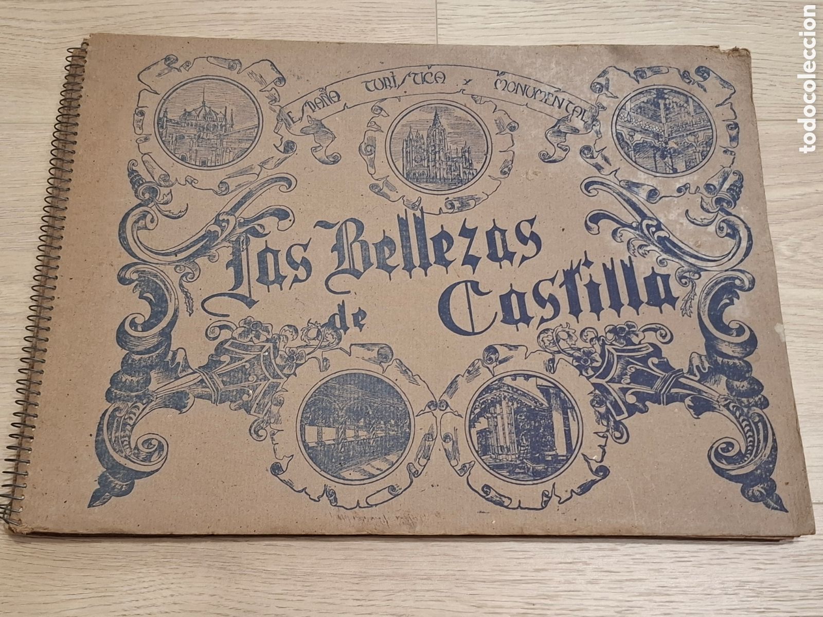 Collezionismo Album: Album de cromos Las Bellezas de Castilla de Juan Gil Ca&ntilde;ellas, vac&iacute;o