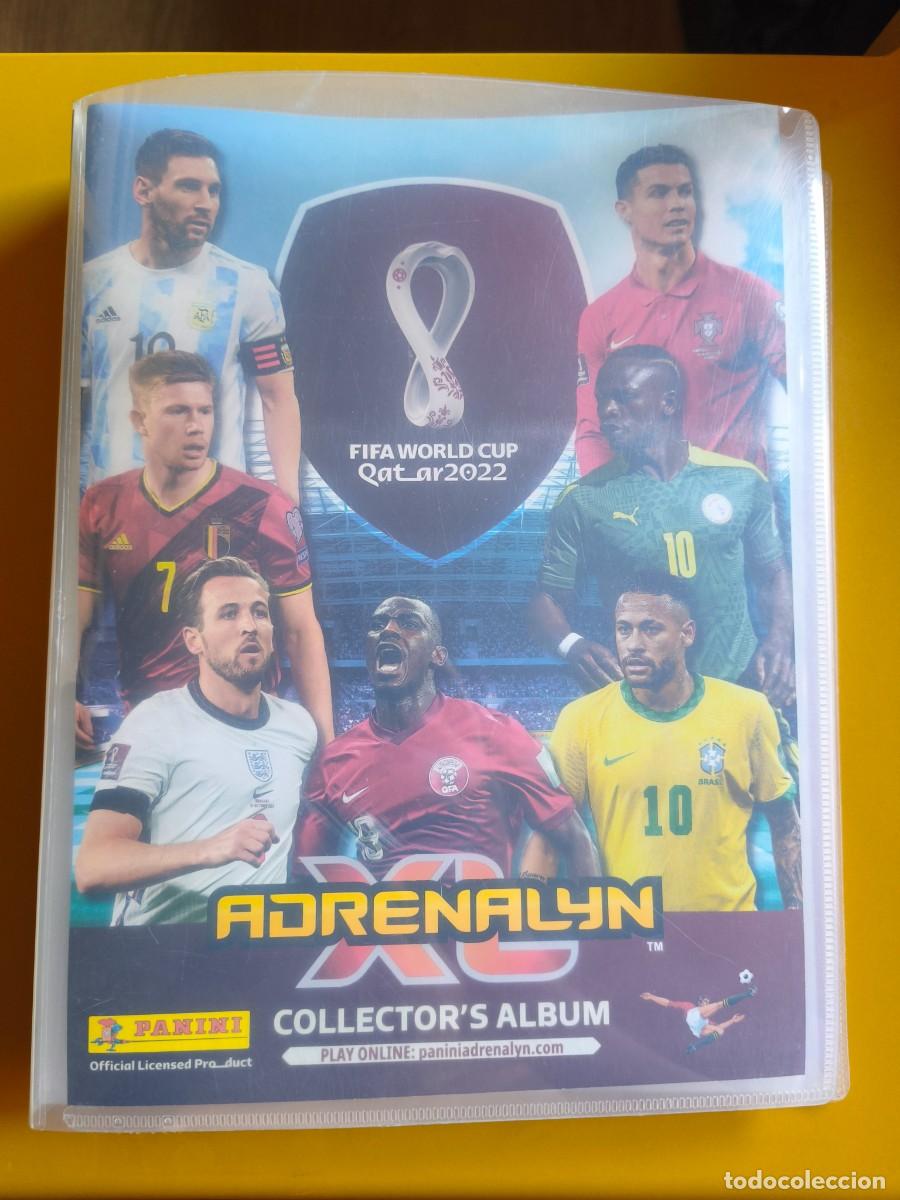 Coleccionismo &aacute;lbumes: qatar 2022 adrenalyn contiene 201 cromos