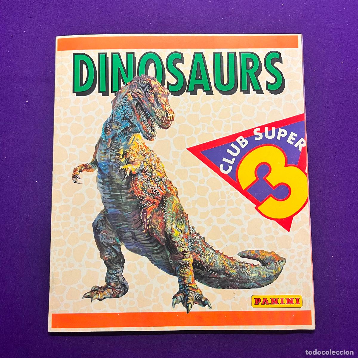 Collezionismo Album: ALBUM DE CROMOS. DINOSAURS. CLUB SUPER 3. 1993. PANINI. INCOMPLETO.