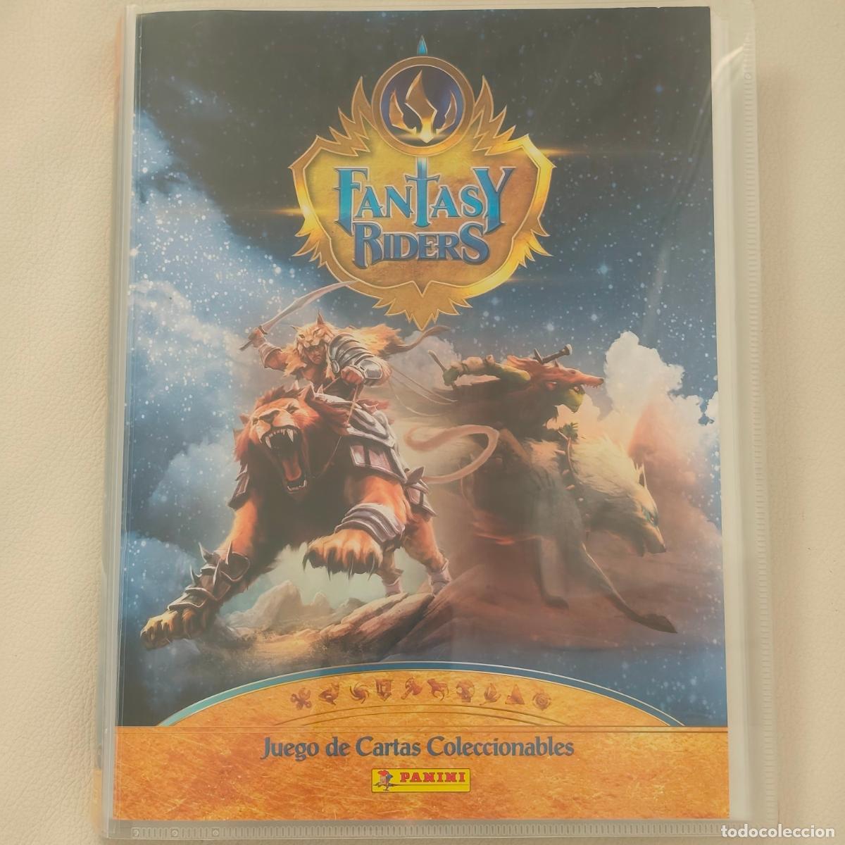 Coleccionismo &aacute;lbumes: ALBUM FANTASY RIDERS 2018- ARCHIVADOR con 183 cards