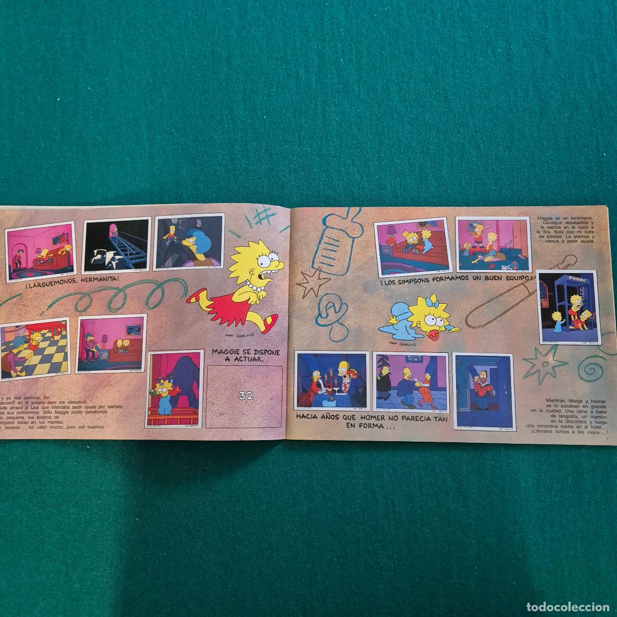 Coleccionismo &aacute;lbumes: LOS SIMPSONS PANINI . - Foto 5