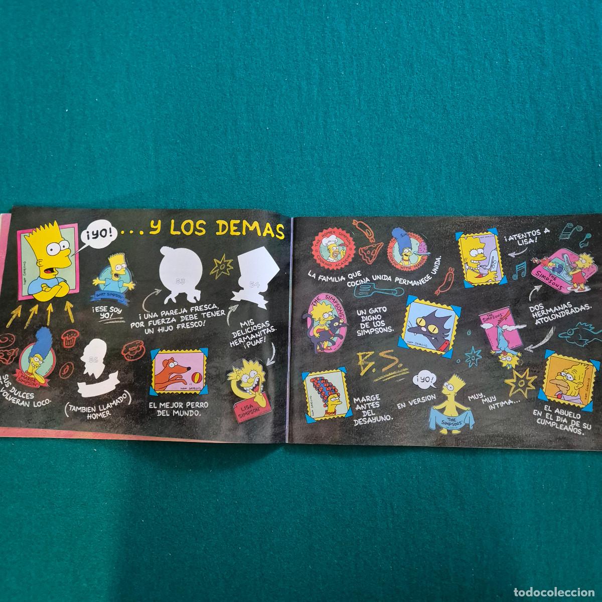 Coleccionismo &aacute;lbumes: LOS SIMPSONS PANINI . - Foto 7