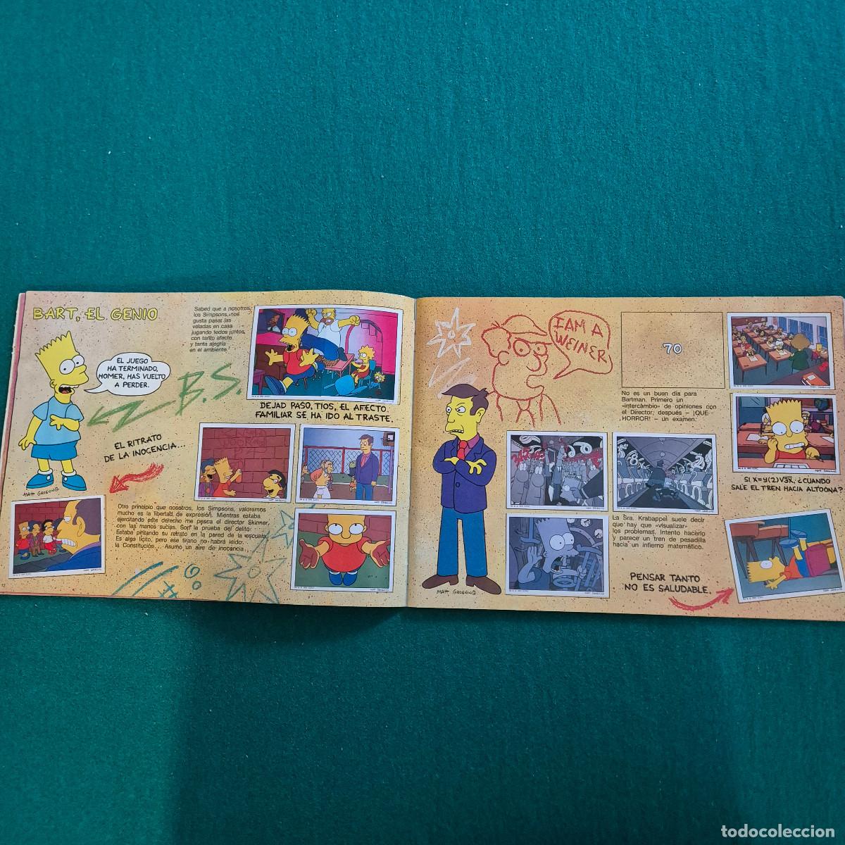 Coleccionismo &aacute;lbumes: LOS SIMPSONS PANINI . - Foto 8