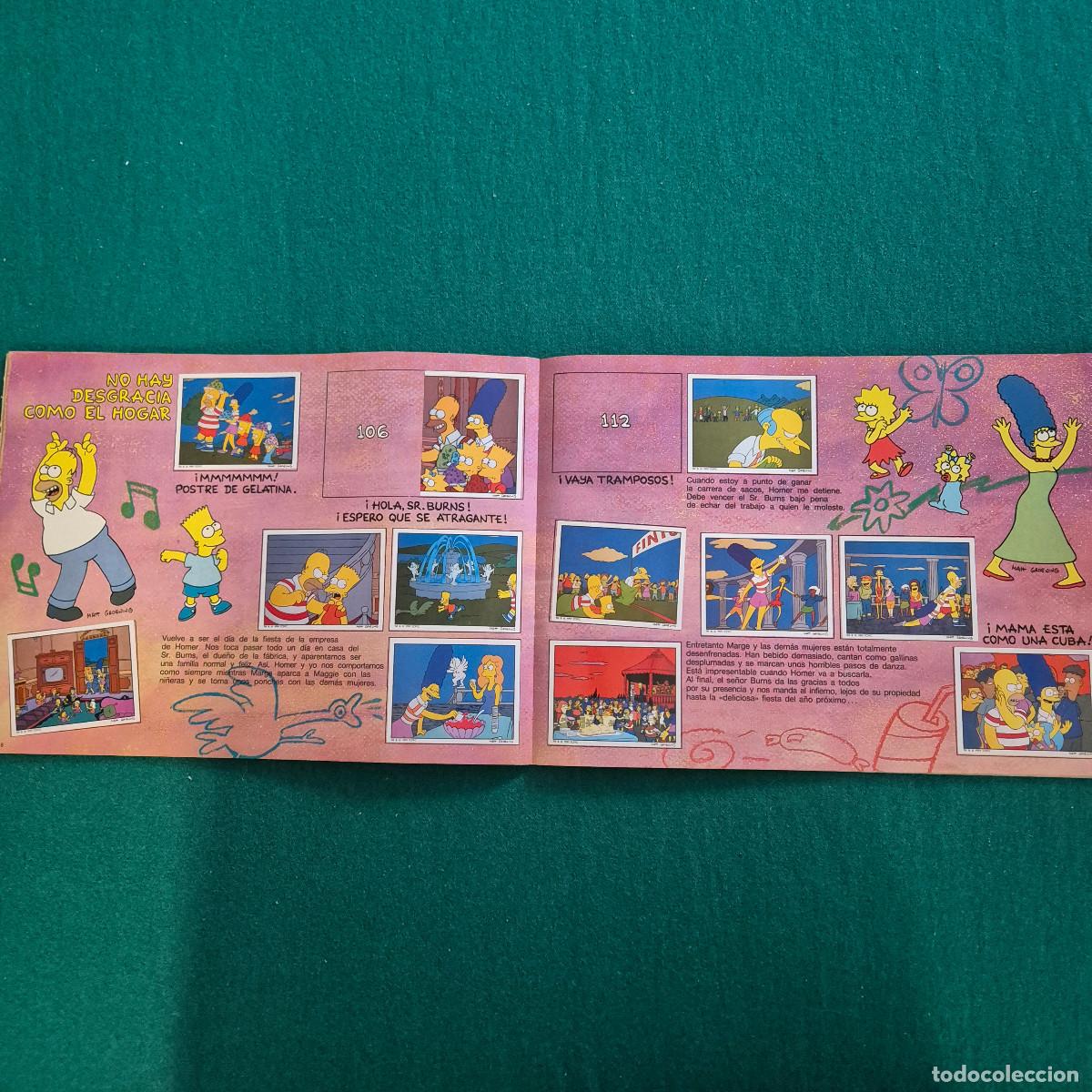 Coleccionismo &aacute;lbumes: LOS SIMPSONS PANINI . - Foto 12