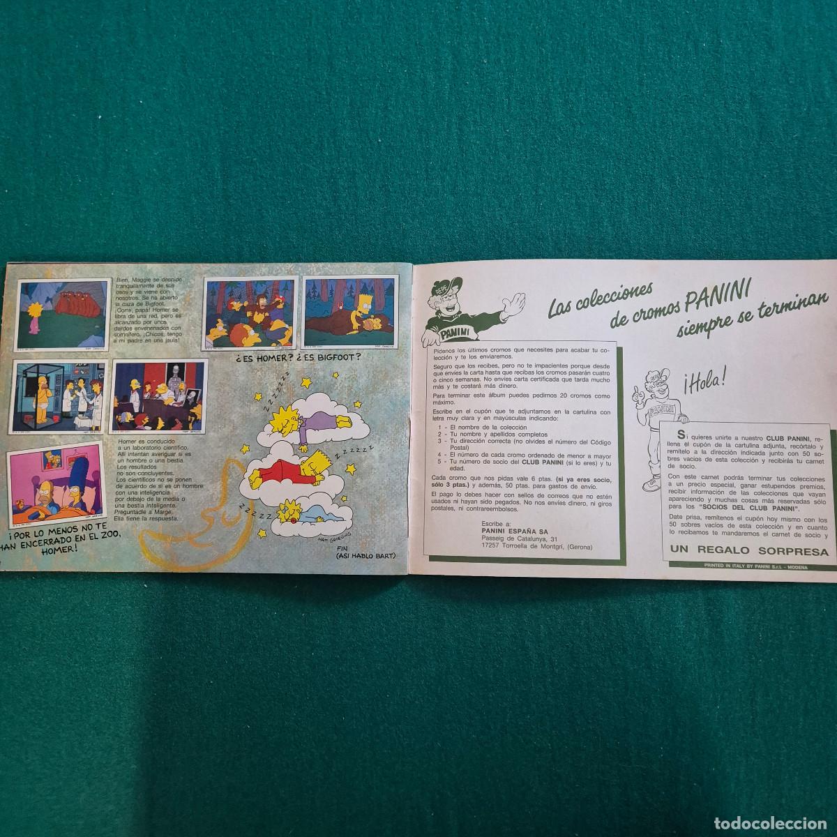 Coleccionismo &aacute;lbumes: LOS SIMPSONS PANINI . - Foto 19