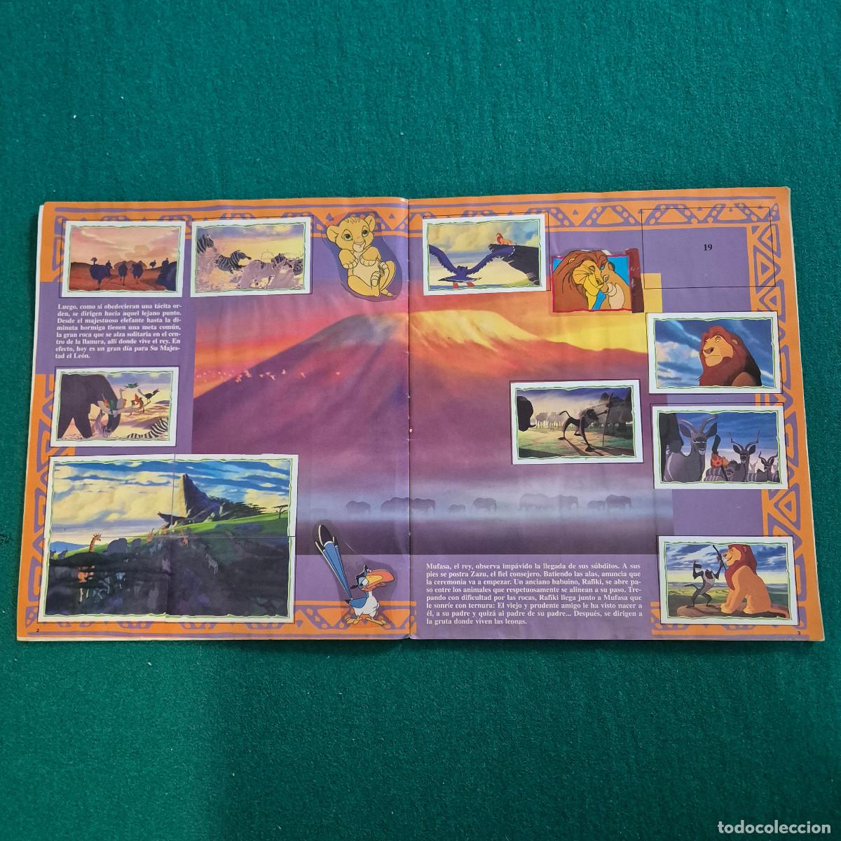 Coleccionismo &aacute;lbumes: EL REY LEON PANINI DISNEY - Foto 3