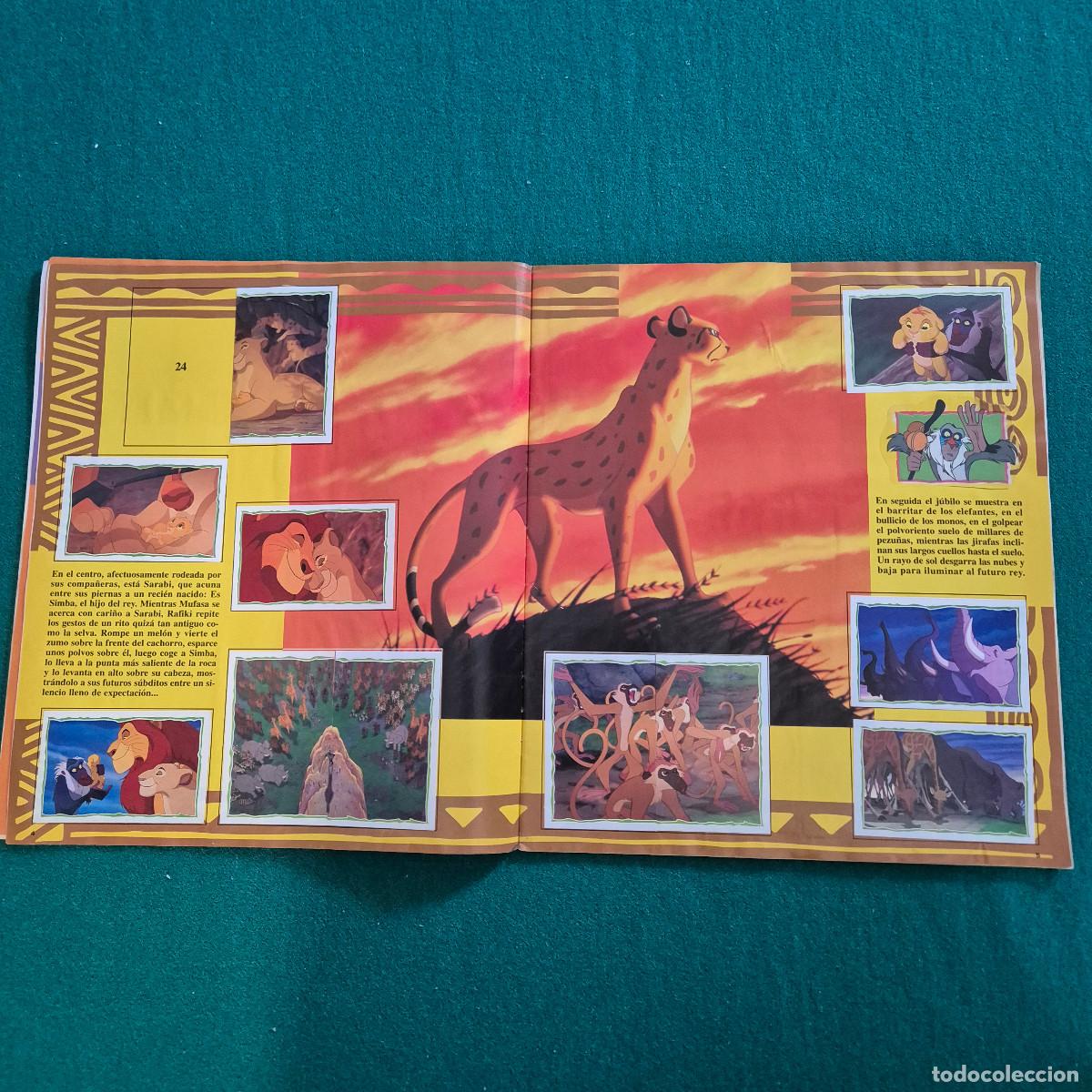 Coleccionismo &aacute;lbumes: EL REY LEON PANINI DISNEY - Foto 4