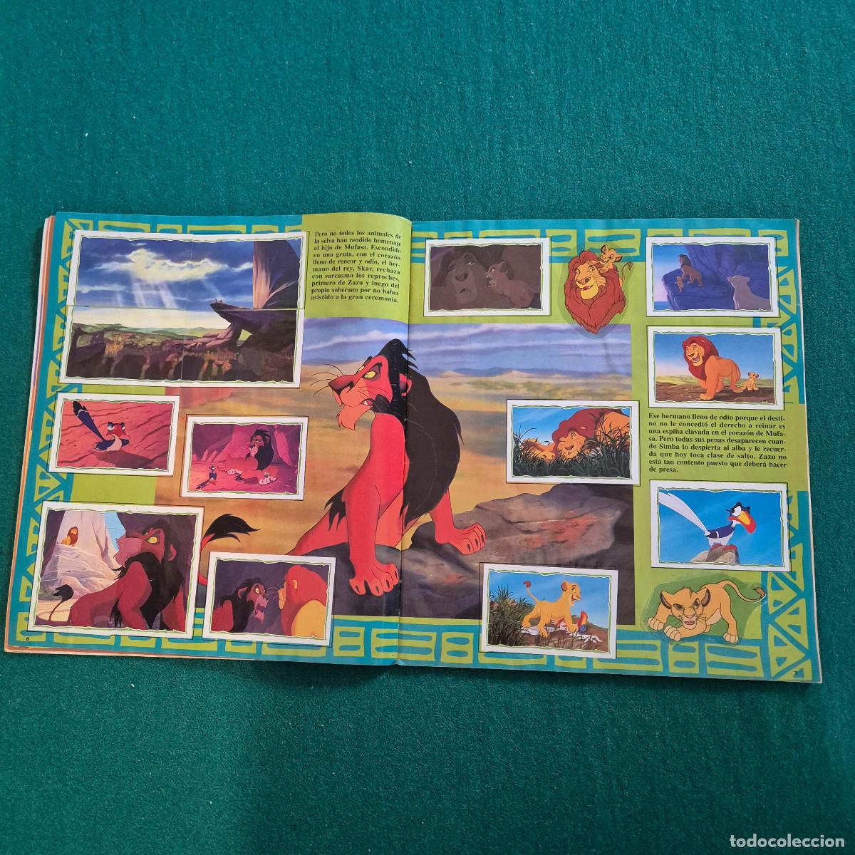 Coleccionismo &aacute;lbumes: EL REY LEON PANINI DISNEY - Foto 5