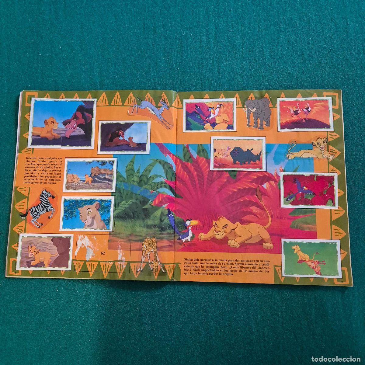 Coleccionismo &aacute;lbumes: EL REY LEON PANINI DISNEY - Foto 6