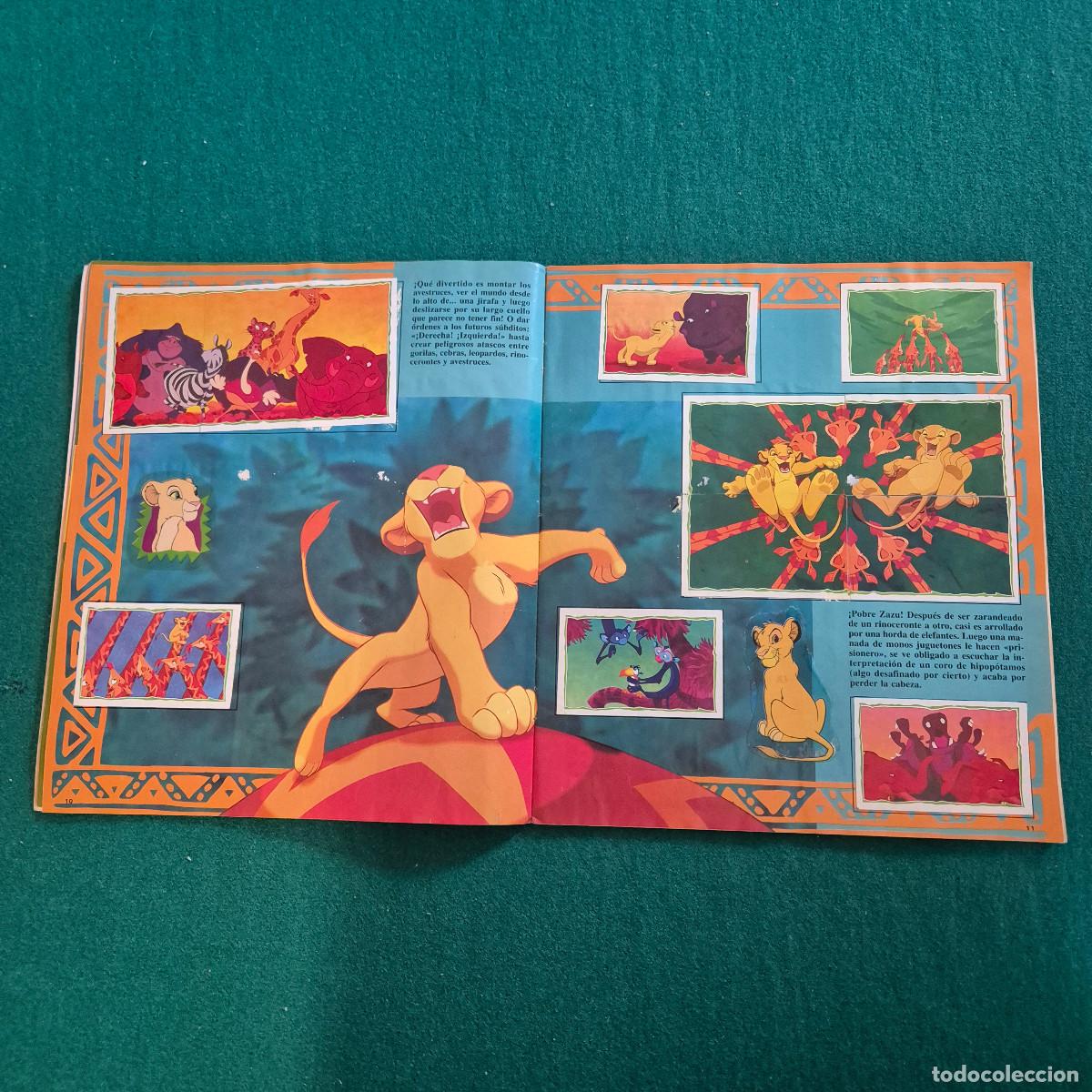 Coleccionismo &aacute;lbumes: EL REY LEON PANINI DISNEY - Foto 7