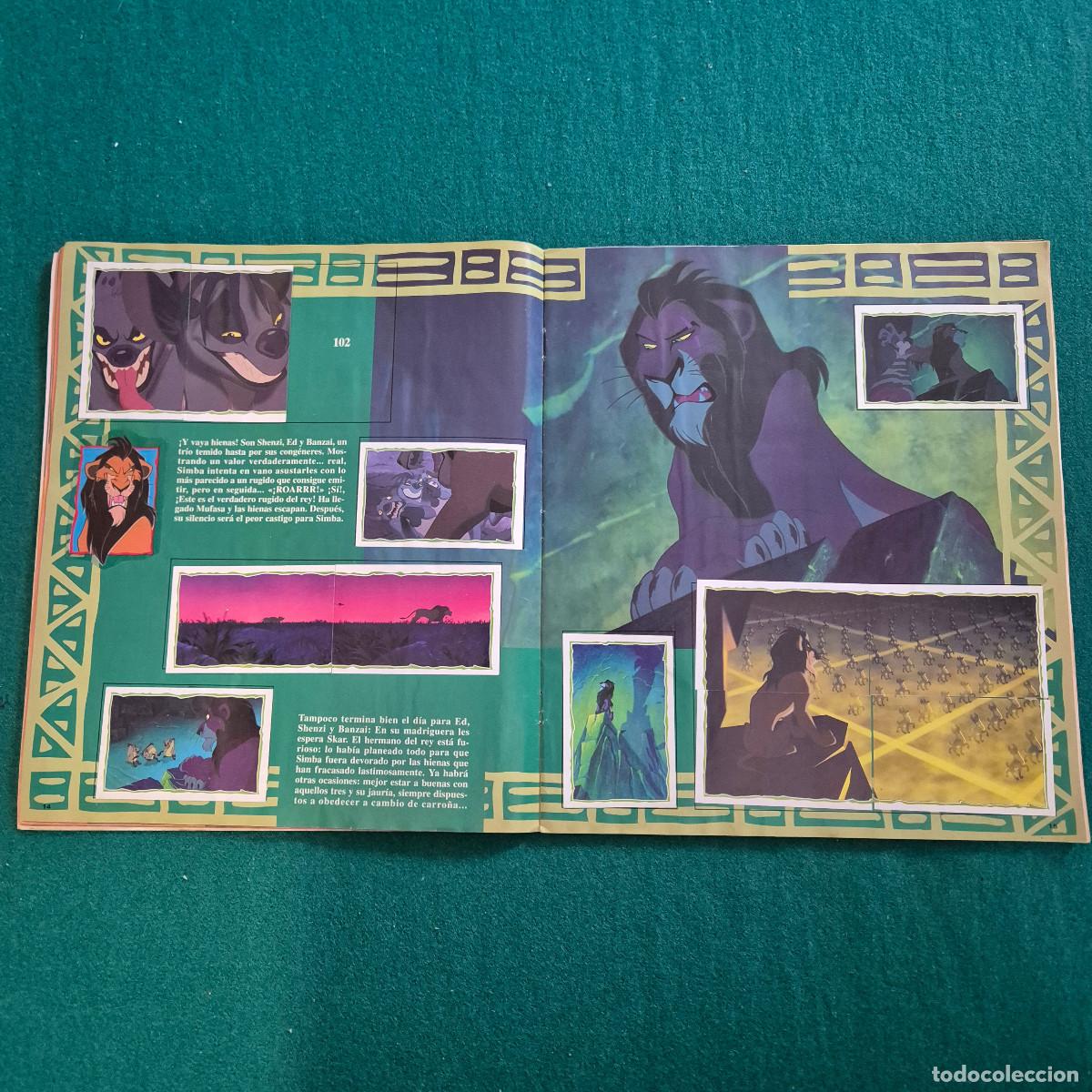 Coleccionismo &aacute;lbumes: EL REY LEON PANINI DISNEY - Foto 9