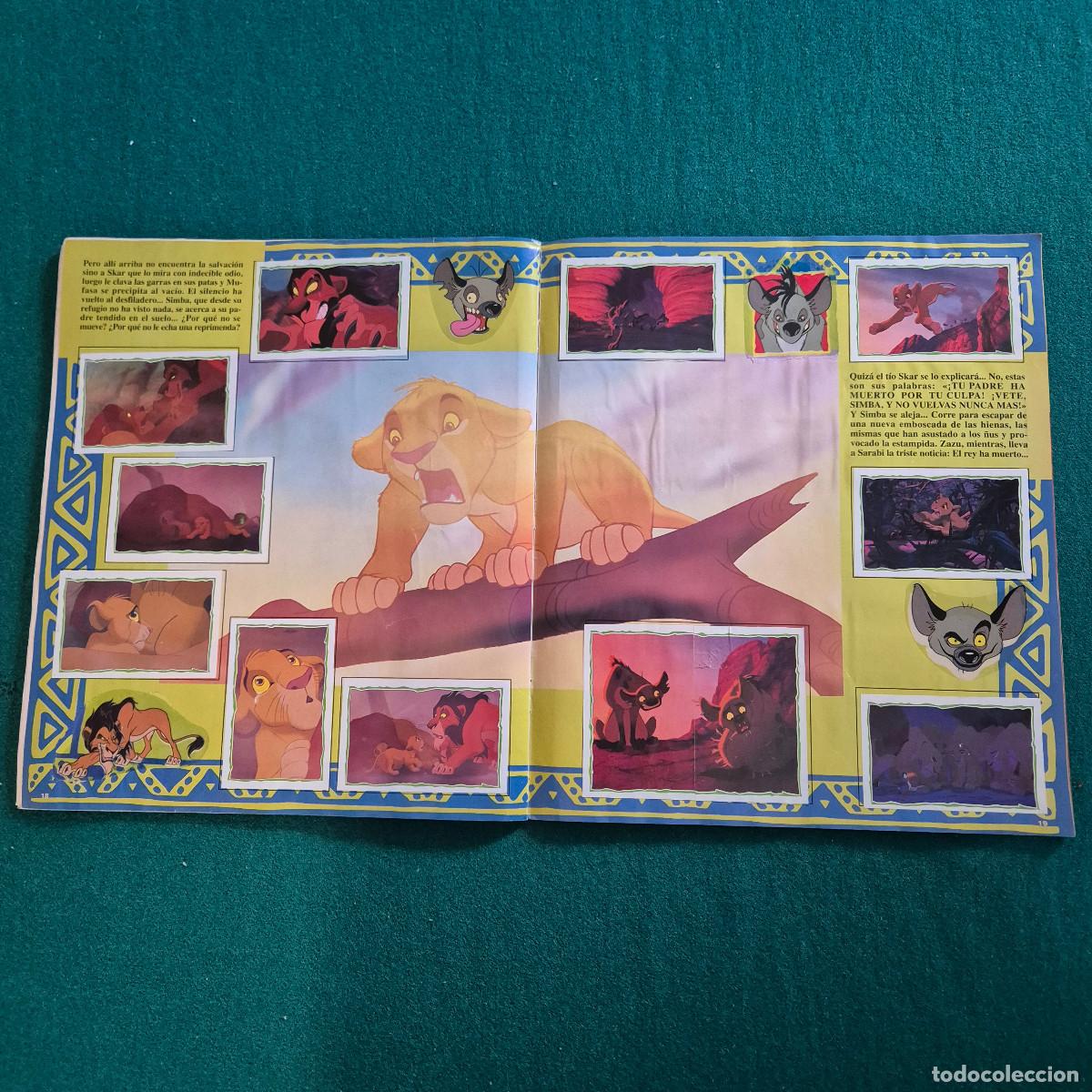 Coleccionismo &aacute;lbumes: EL REY LEON PANINI DISNEY - Foto 12