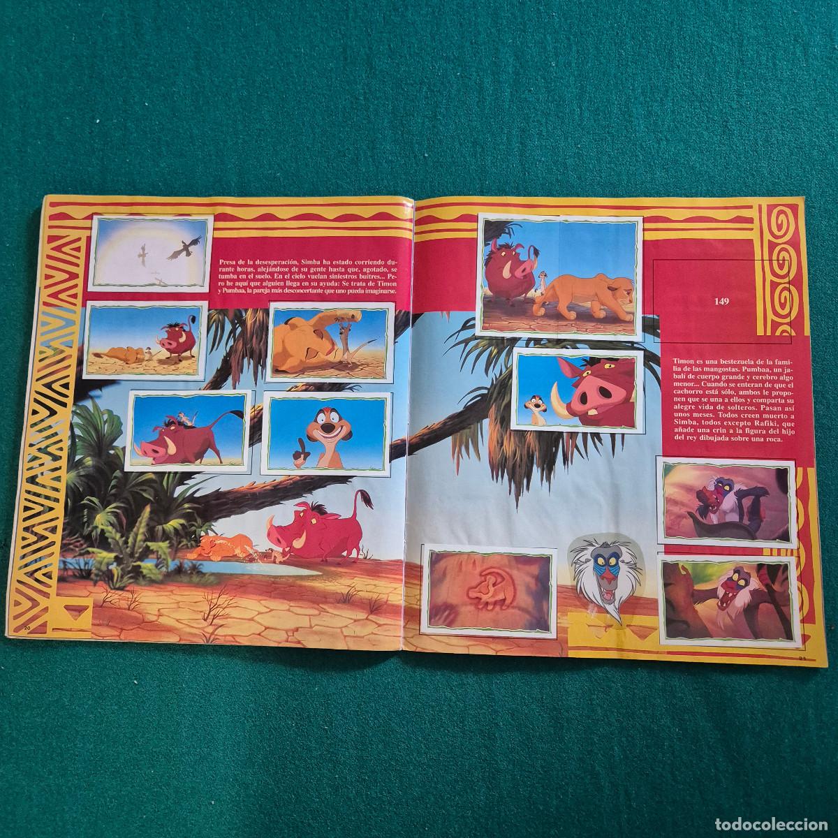 Coleccionismo &aacute;lbumes: EL REY LEON PANINI DISNEY - Foto 13