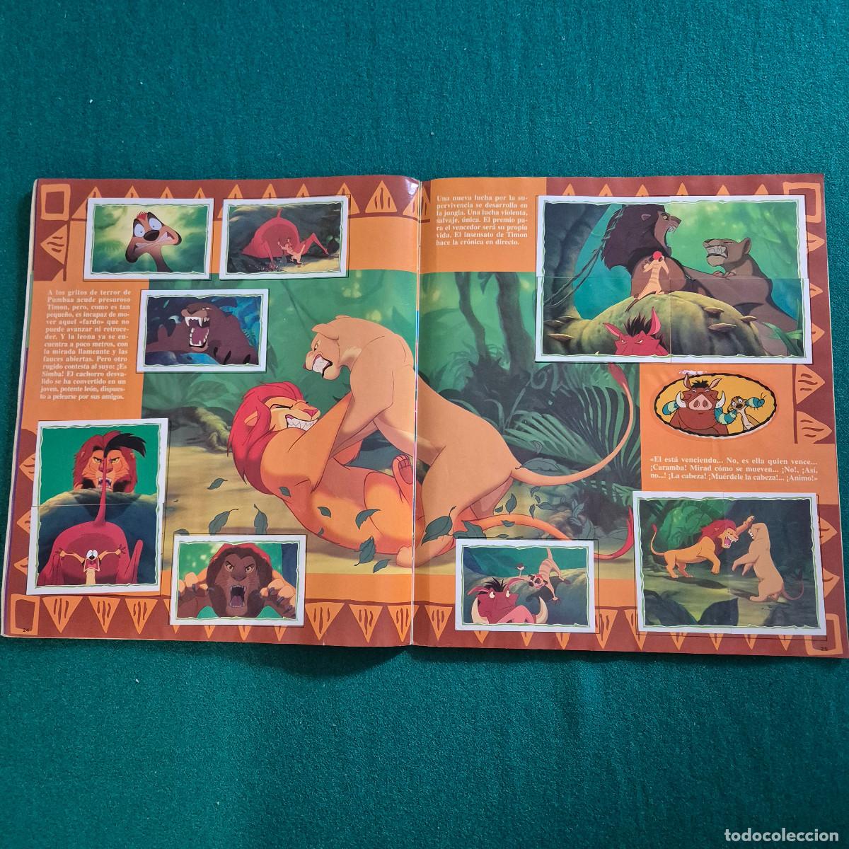 Coleccionismo &aacute;lbumes: EL REY LEON PANINI DISNEY - Foto 15