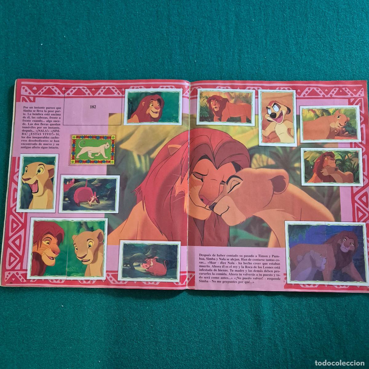 Coleccionismo &aacute;lbumes: EL REY LEON PANINI DISNEY - Foto 16