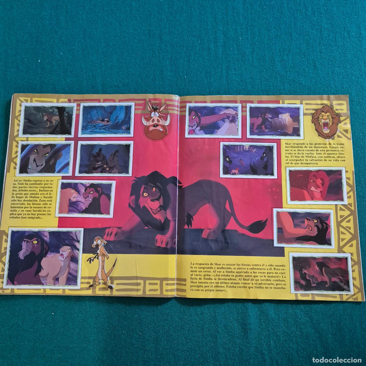 Coleccionismo &aacute;lbumes: EL REY LEON PANINI DISNEY - Foto 18