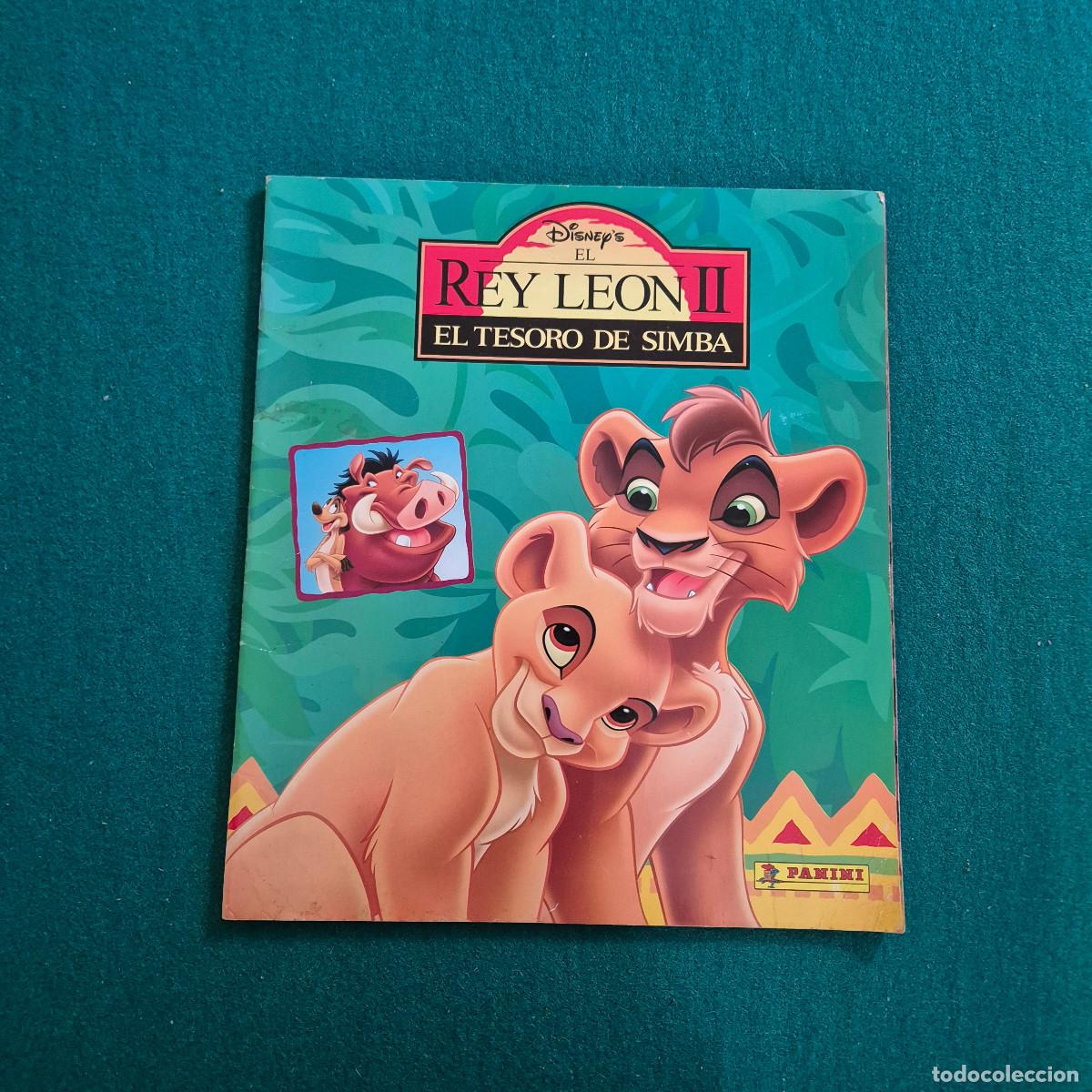 Colecionismo Cadernetas: EL REY LEON II EL TESORO DE SIMBA PANINI DISNEY