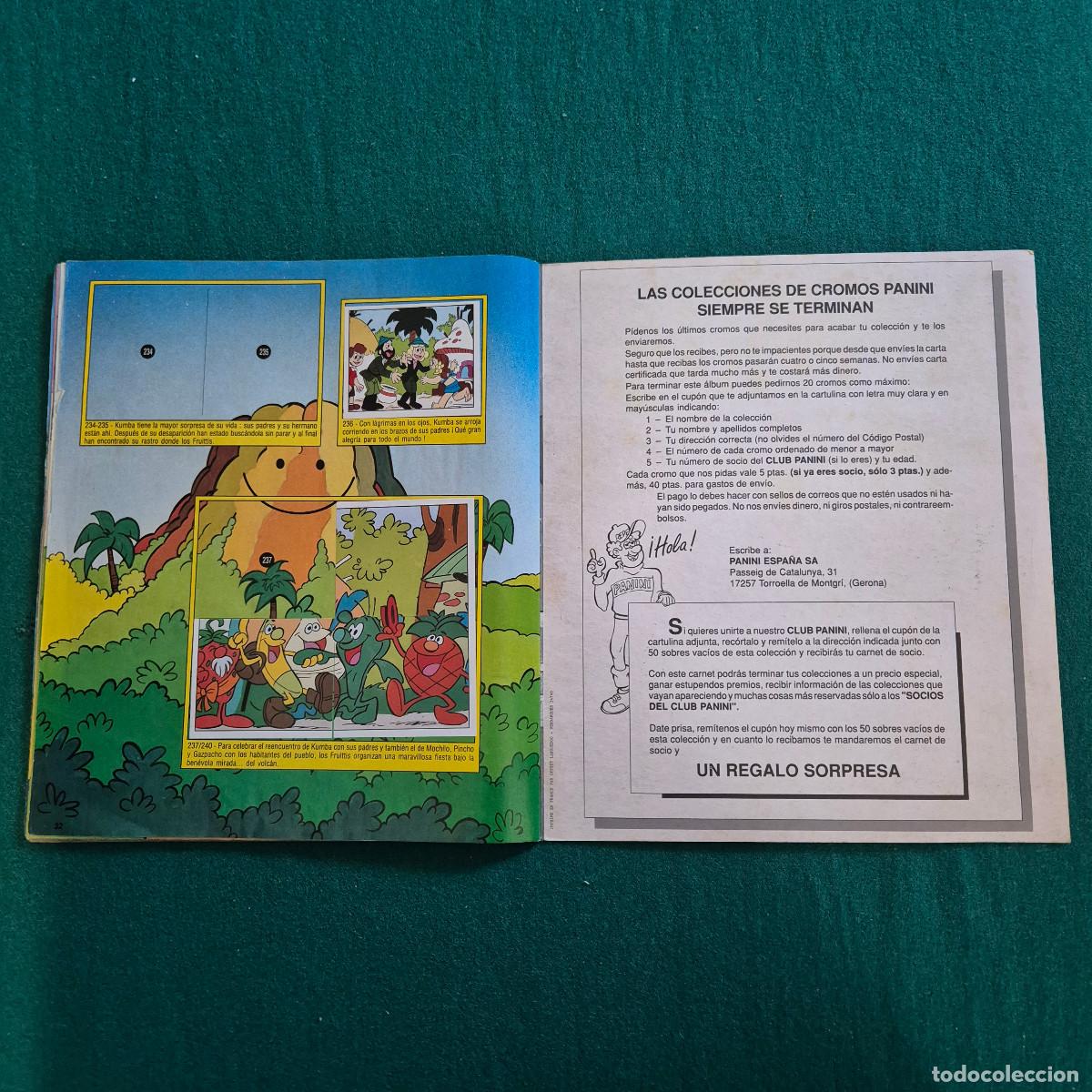Coleccionismo &aacute;lbumes: FRUITTIS ALBUM PANINI - Foto 18