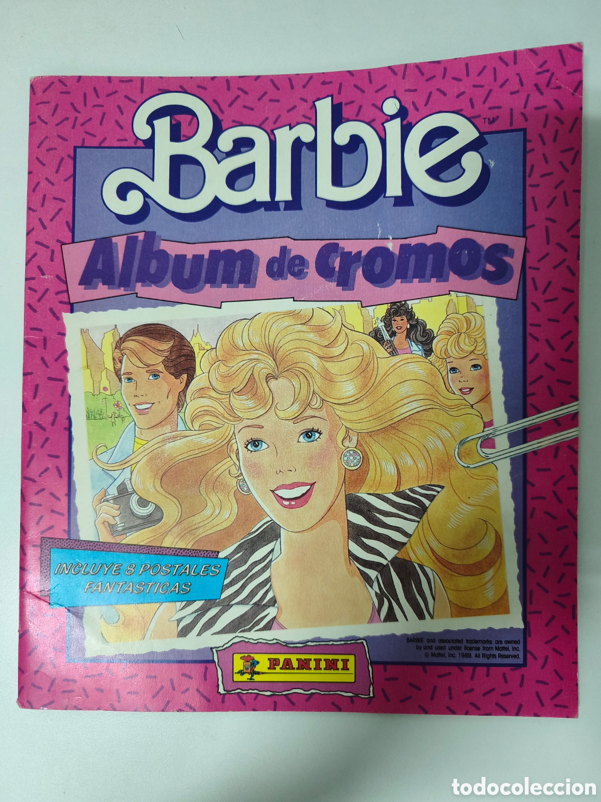 Coleccionismo &aacute;lbumes: &Aacute;lbum Barbie 1989 Panini